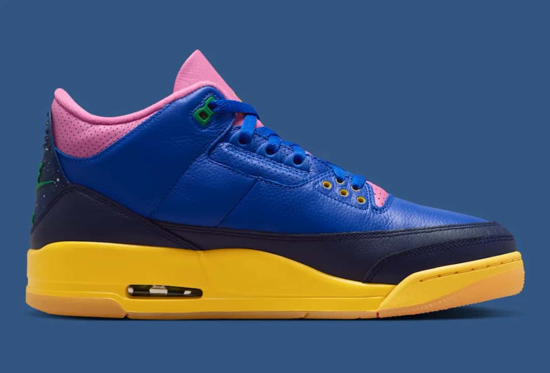 Vista del par Air Jordan 3 Brazil