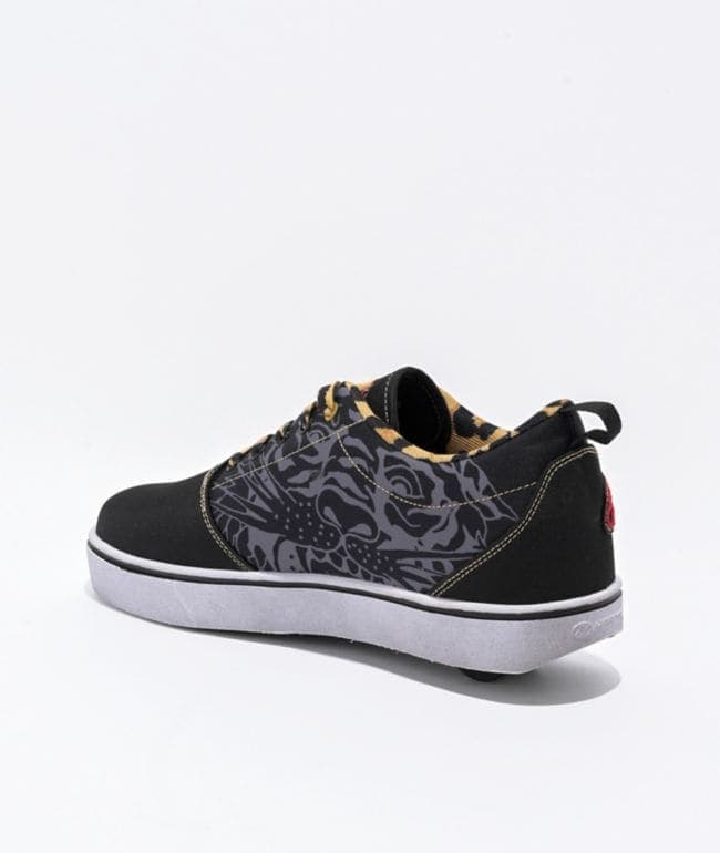 Heelys x Ed Hardy Kids Pro 20 Black Shoes, foto 3
